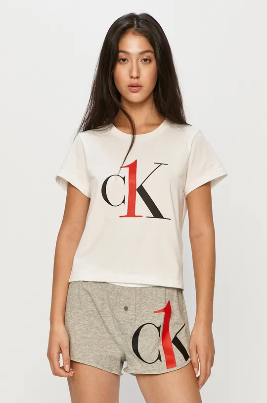 sivá Calvin Klein Underwear - Pyžamo CK One Dámsky