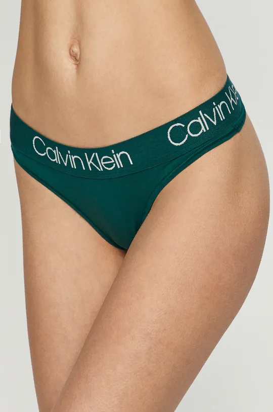 tyrkysová Tangá Calvin Klein Underwear 000QD3751E Dámsky
