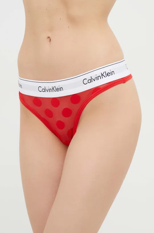 κόκκινο Calvin Klein Underwear Στρινγκ Γυναικεία