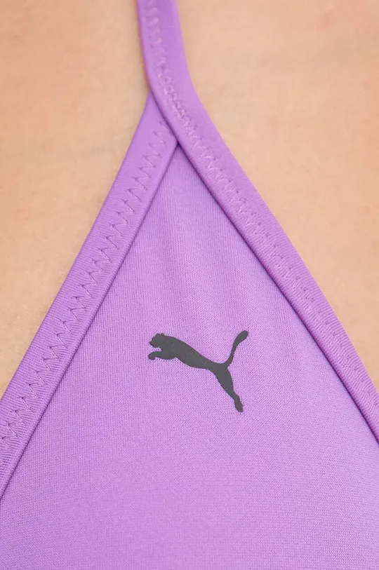 fioletowy Puma biustonosz kąpielowy
