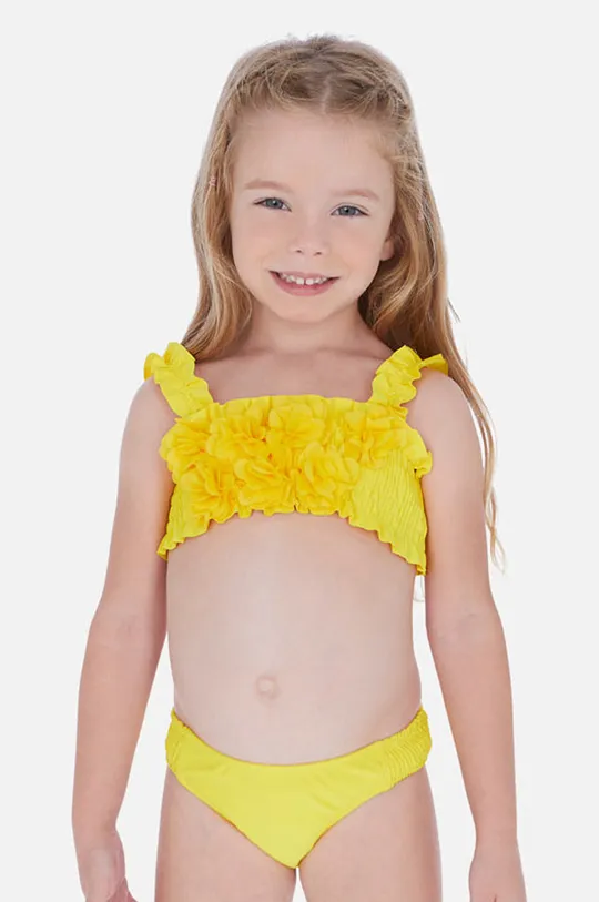 žltá Mayoral - Detské plavky 92-134 cm Dievčenský