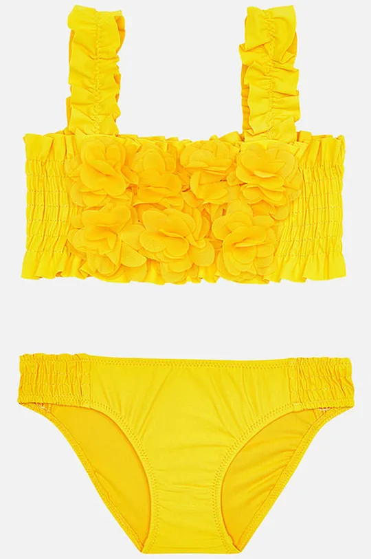 Mayoral - Detské plavky 92-134 cm žltá