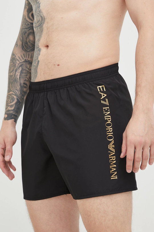 nero EA7 Emporio Armani pantaloncini da bagno Uomo