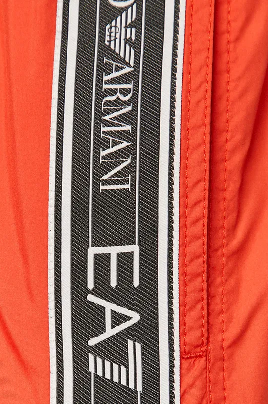 červená EA7 Emporio Armani - Plavkové šortky