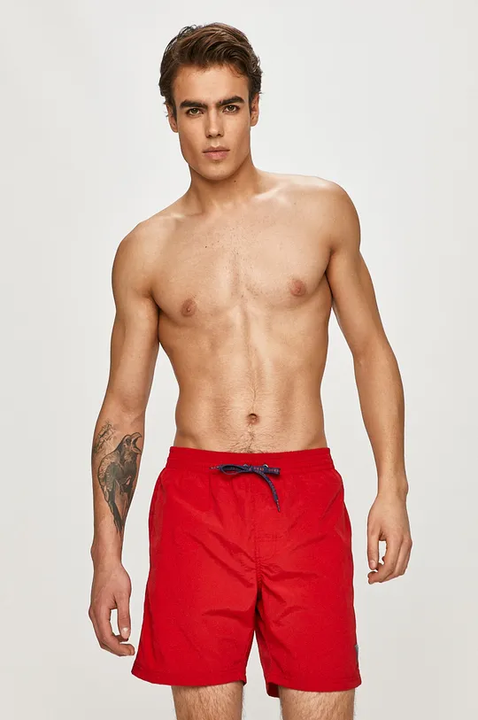 czerwony Guess Jeans - Szorty kąpielowe Męski