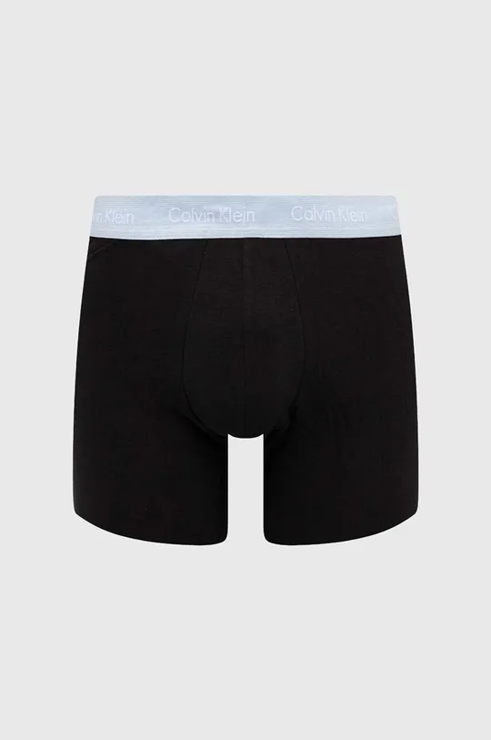 Bokserice Calvin Klein Underwear 3-pack Temeljni materijal: 95% Pamuk, 5% Elastan Završni sloj: 79% Poliester, 12% Najlon, 9% Elastan