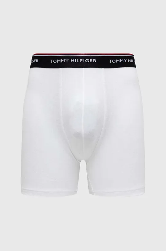 Tommy Hilfiger boxeralsó 3 db Jelentős anyag: 95% bawega-poliészter, 5% elasztán Szegély: 60% poliamid, 32% poliészter, 8% elasztán