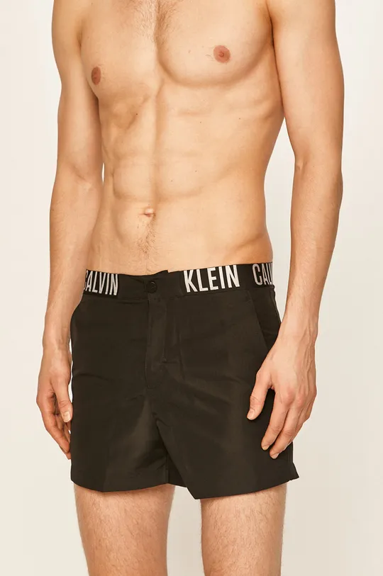 Calvin Klein Jeans - Plavkové šortky čierna