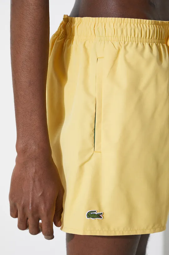 giallo Lacoste pantaloncini da bagno