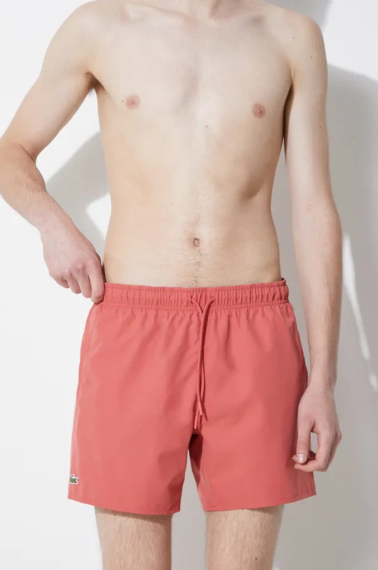 roza Kratke hlače za kupanje Lacoste Muški