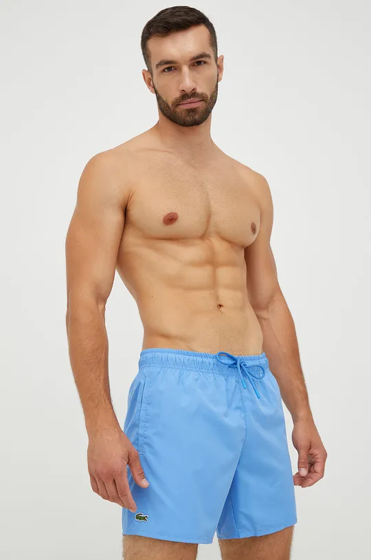 Kopalne kratke hlače Lacoste modra