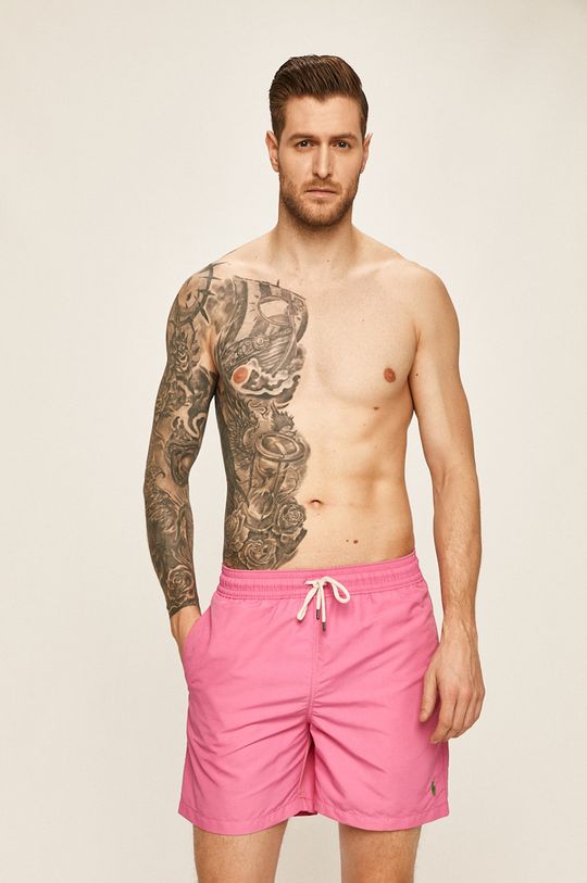 růžová Polo Ralph Lauren - Plavkové šortky Pánský