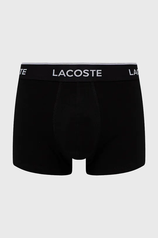 Μποξεράκια Lacoste 3-pack μαύρο