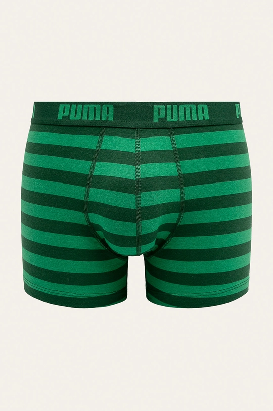 Puma - Boxerky (2-pak) 90651804 zelená