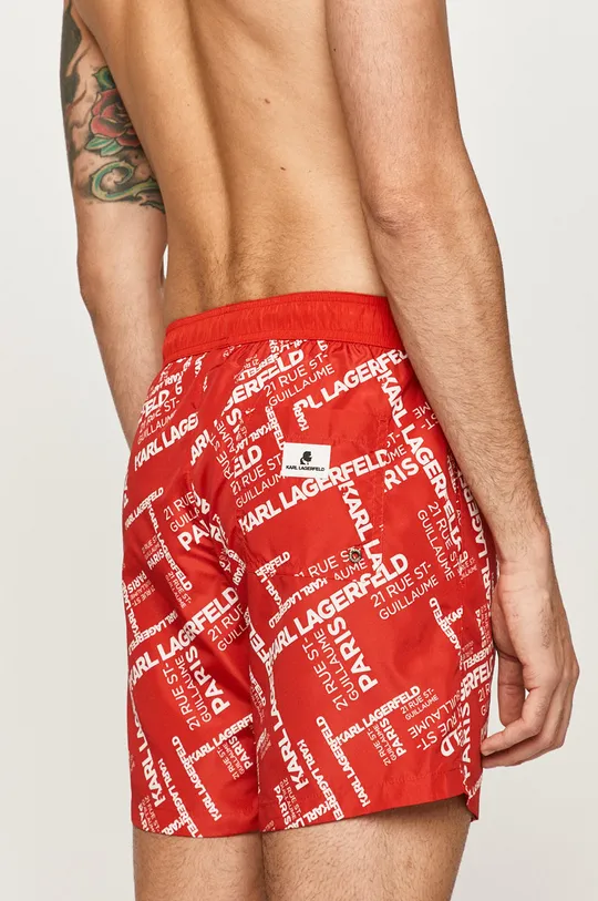 Karl Lagerfeld - Купальні шорти червоний