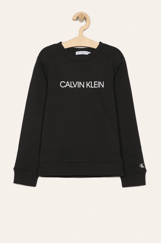 czarny Calvin Klein Jeans - Bluza dziecięca 104-176 cm IU0IU00040 Chłopięcy