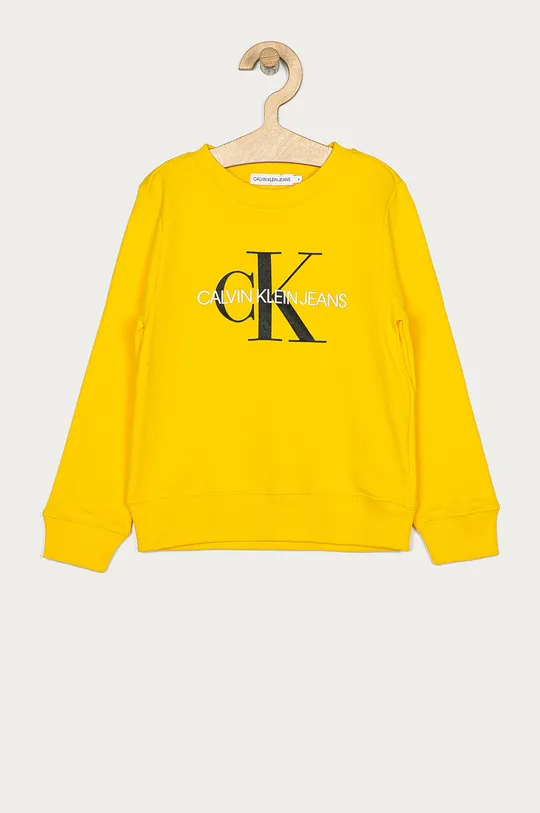 žltá Calvin Klein Jeans – Mikina Detský