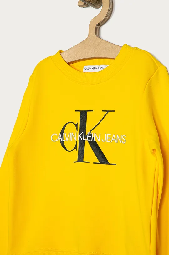 Calvin Klein Jeans – Mikina žltá