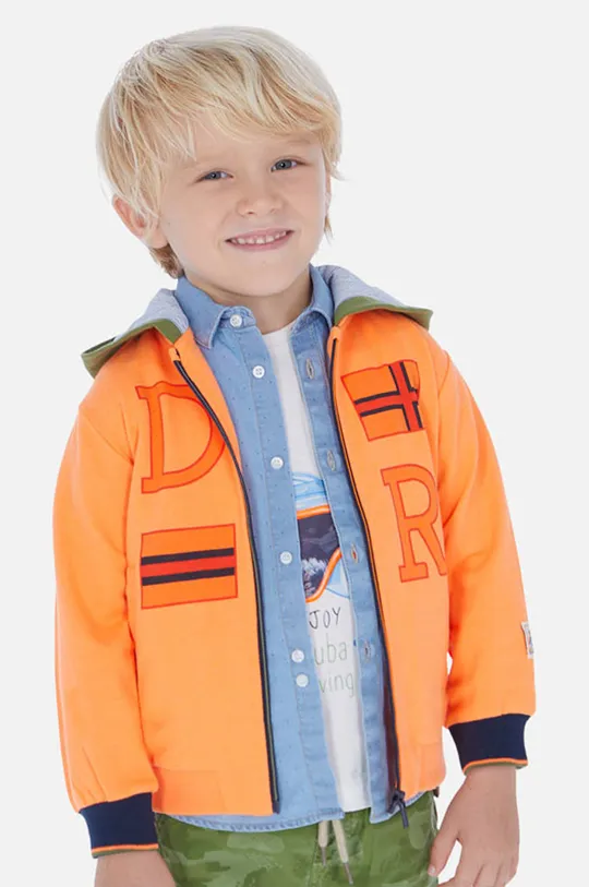 оранжевый Mayoral - Детская кофта 92-134 см. Для мальчиков