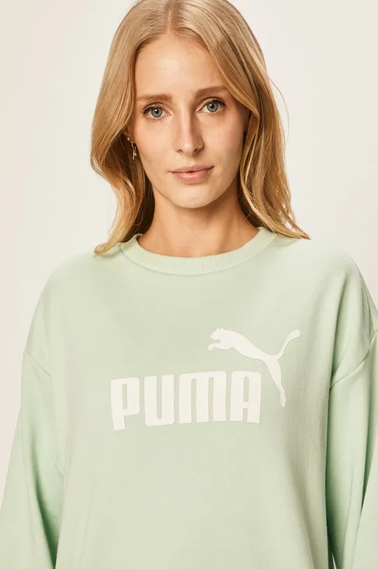 Puma - Mikina 853456 tyrkysová