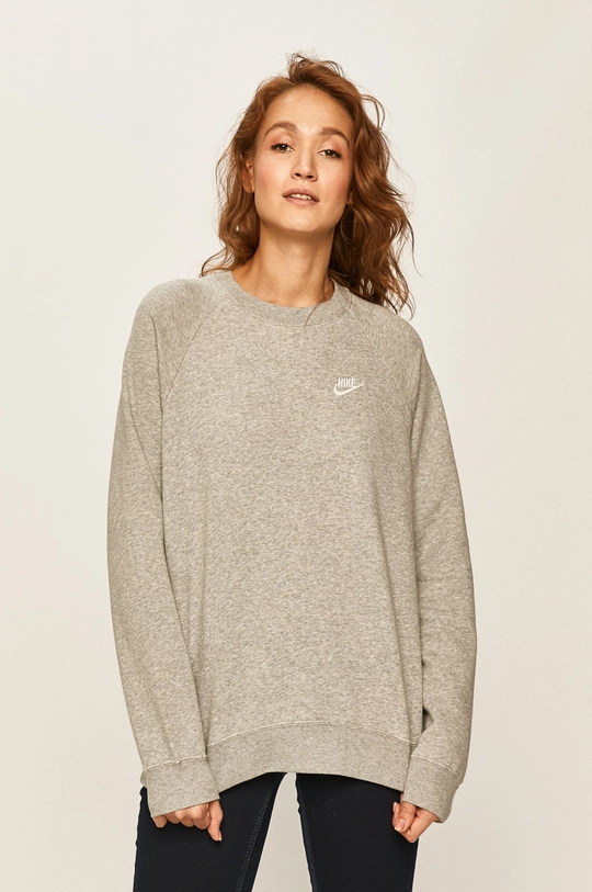 siva Nike Sportswear bluza Ženski