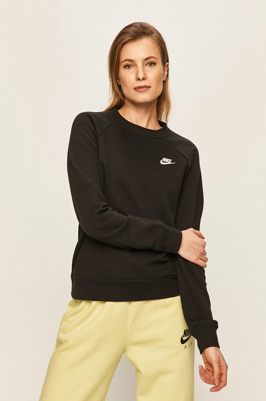 czarny Nike Sportswear - Bluza Damski