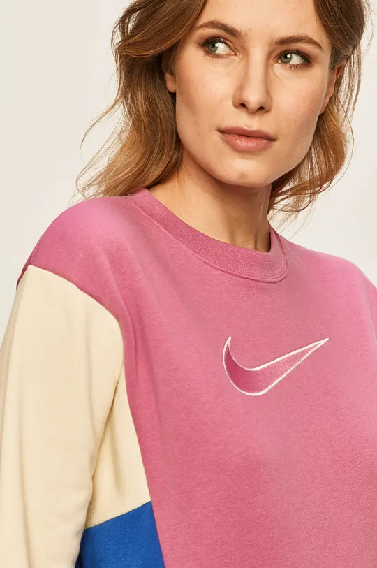 ružová Nike Sportswear - Mikina