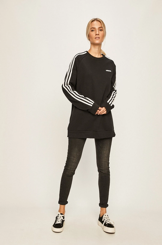 czarny adidas - Bluza FN5782 Damski