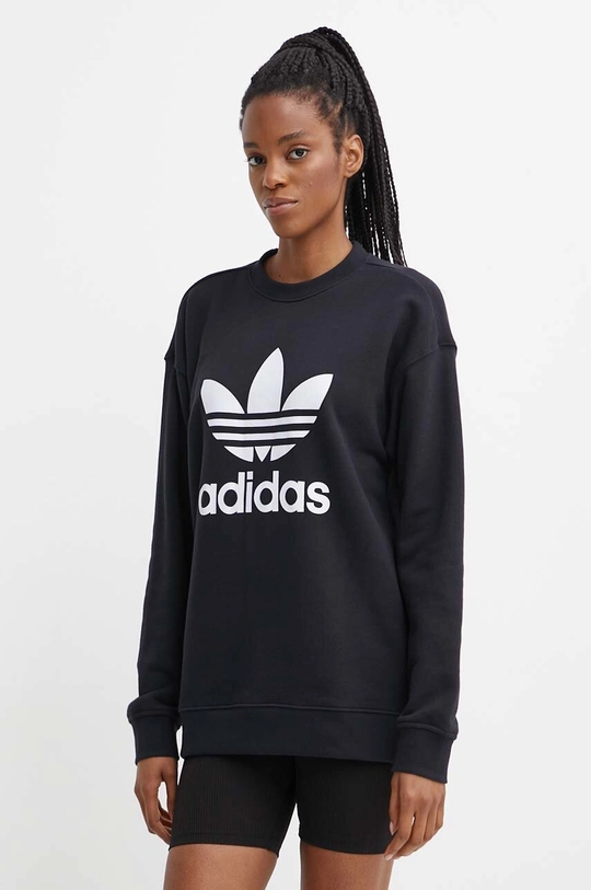 čierna adidas Originals - Mikina Dámsky