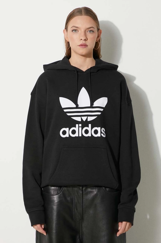 adidas Originals felpa sovrastampa nero FM3307