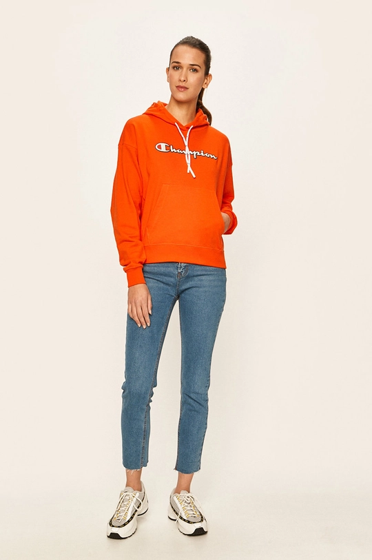 Champion - Bluza 112638 pomarańczowy