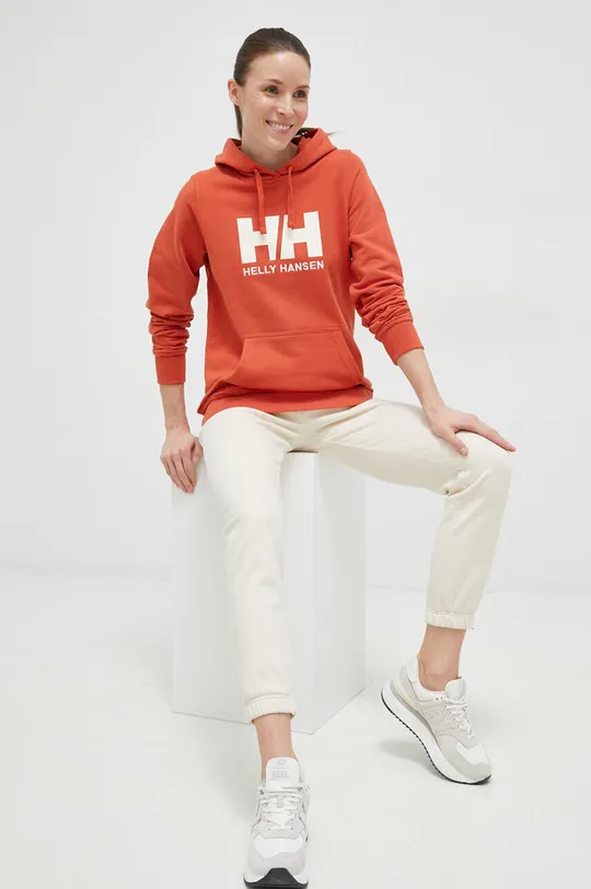 orange Helly Hansen sweatshirt Women’s