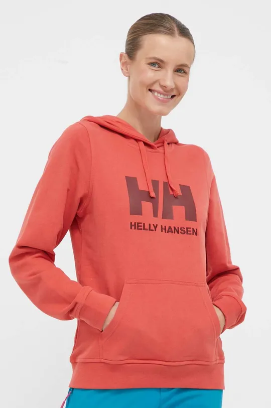 rdeča Helly Hansen pulover Ženski
