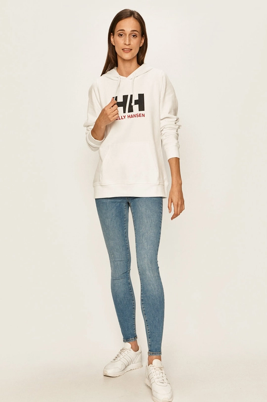 Helly Hansen felpa bianco