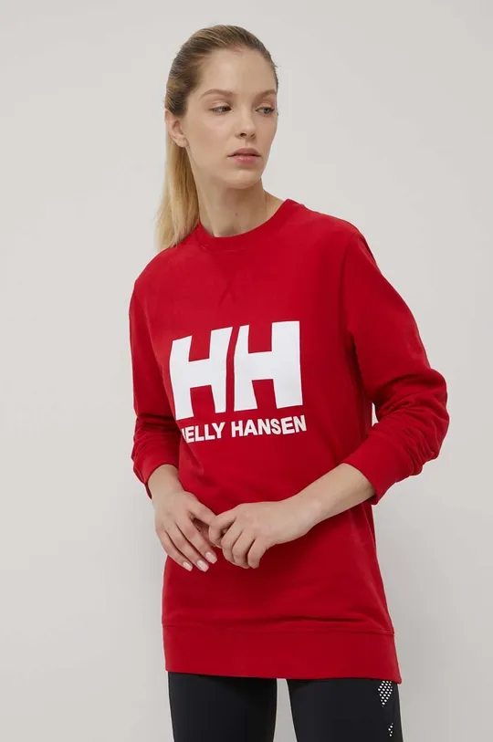 κόκκινο Μπλούζα Helly Hansen Γυναικεία