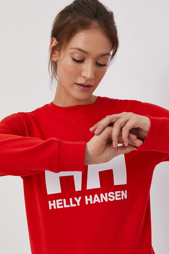 czerwony Helly Hansen Bluza