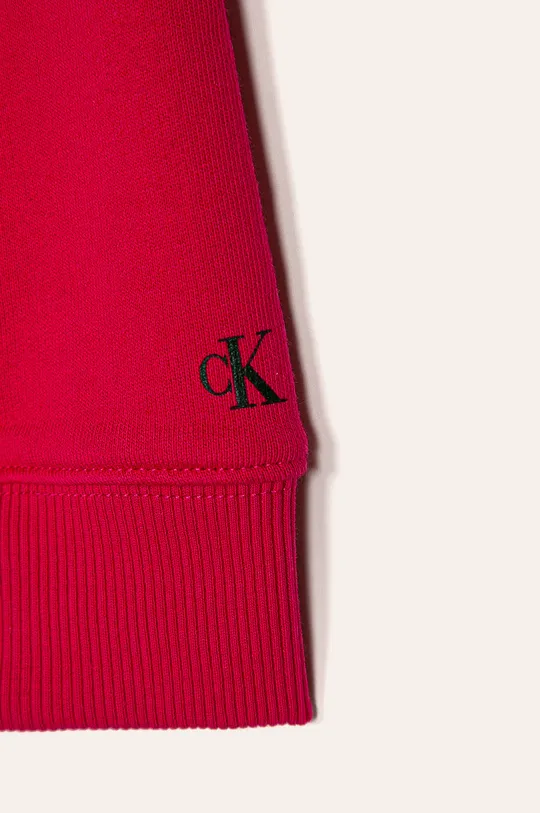 różowy Calvin Klein Jeans - Bluza dziecięca 104-176 cm IG0IG00435