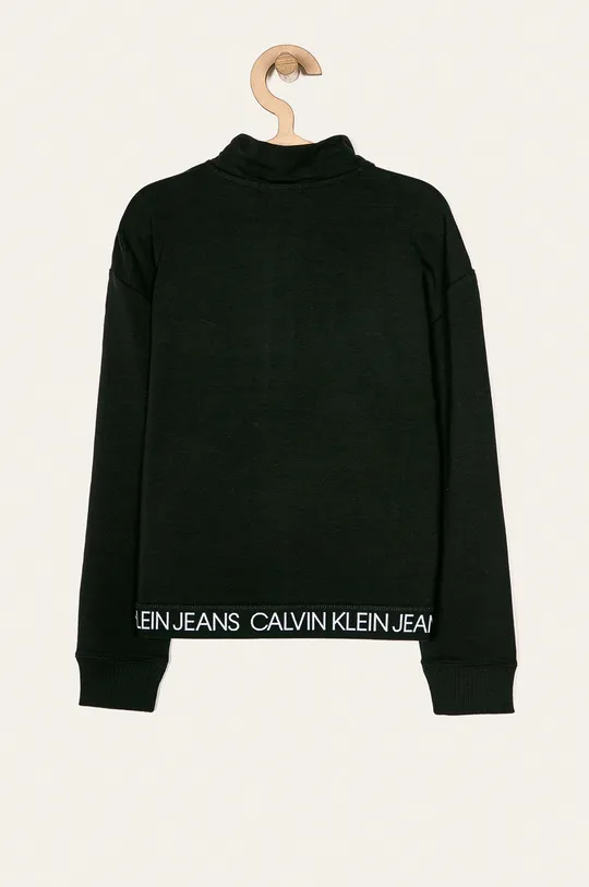 Calvin Klein Jeans - Detská mikina 140-176 cm čierna