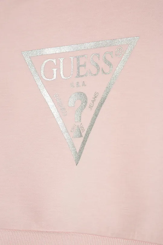 ružová Guess Jeans - Detská mikina 92-122 cm