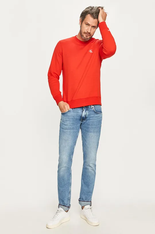 Calvin Klein Jeans - Felső piros