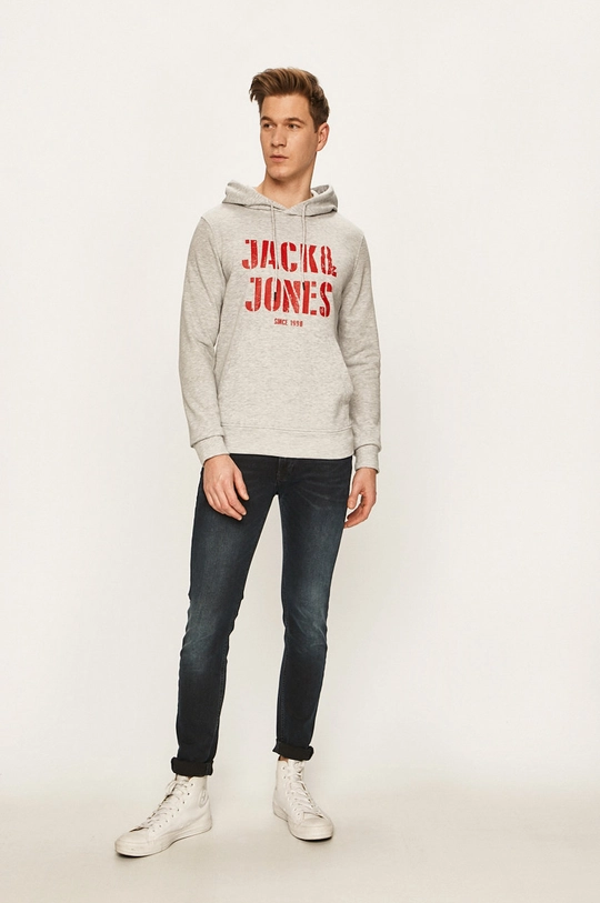 Jack & Jones - Mikina sivá