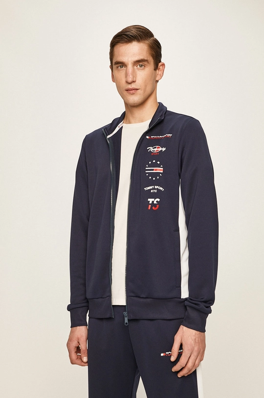 granatowy Tommy Sport - Bluza