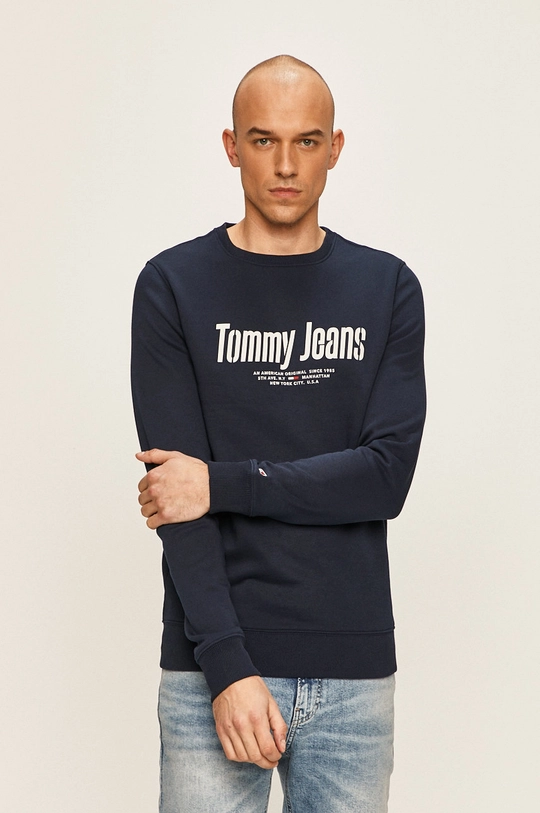 tmavomodrá Tommy Jeans - Mikina Pánsky