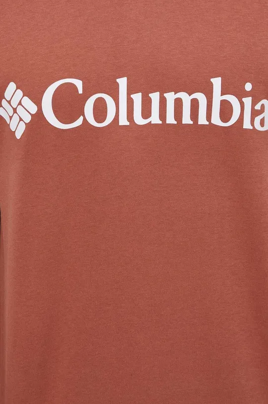 Columbia felső Jelentős anyag: 60% pamut, 40% poliészter Szegély: 57% pamut, 38% poliészter, 5% elasztán