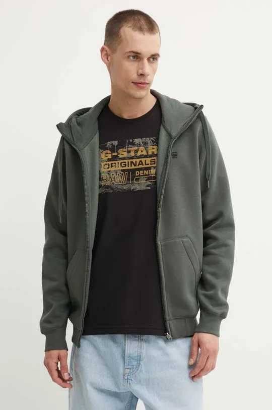 zielony G-Star Raw bluza Męski