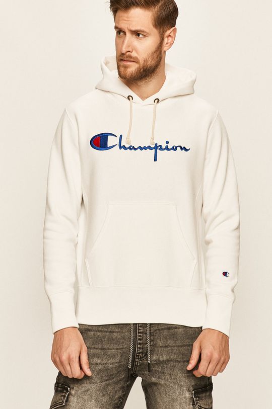 biały Champion - Bluza 215159 Męski