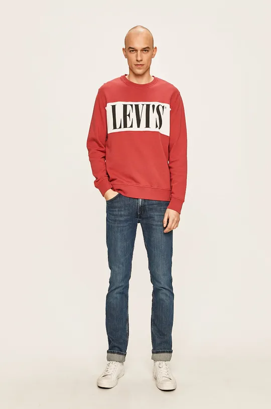 Levi's - Bluza różowy