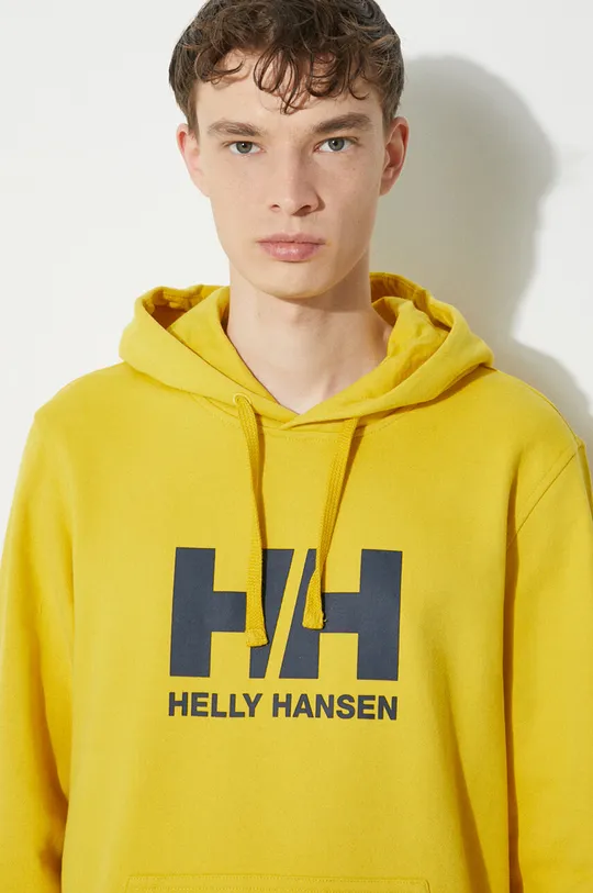 Helly Hansen hanorac de bumbac HH LOGO HOODIE De bărbați