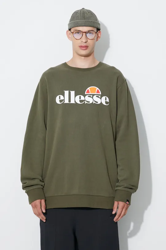 zelena Pulover Ellesse Moški