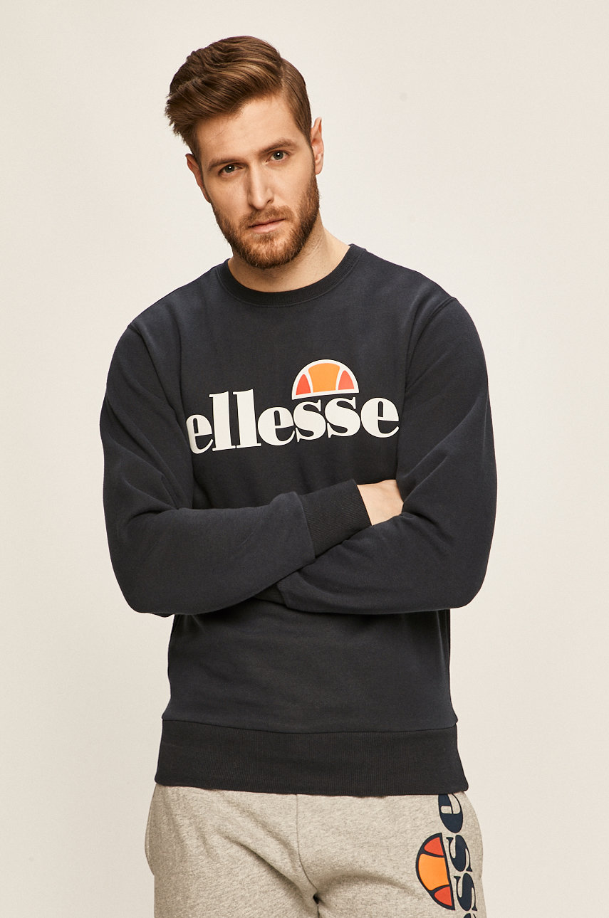 Ellesse SHC07930 sweatshirt voor heren, marineblauw, M Ellesse SHC07930 sweatshirt voor heren, marineblauw, M